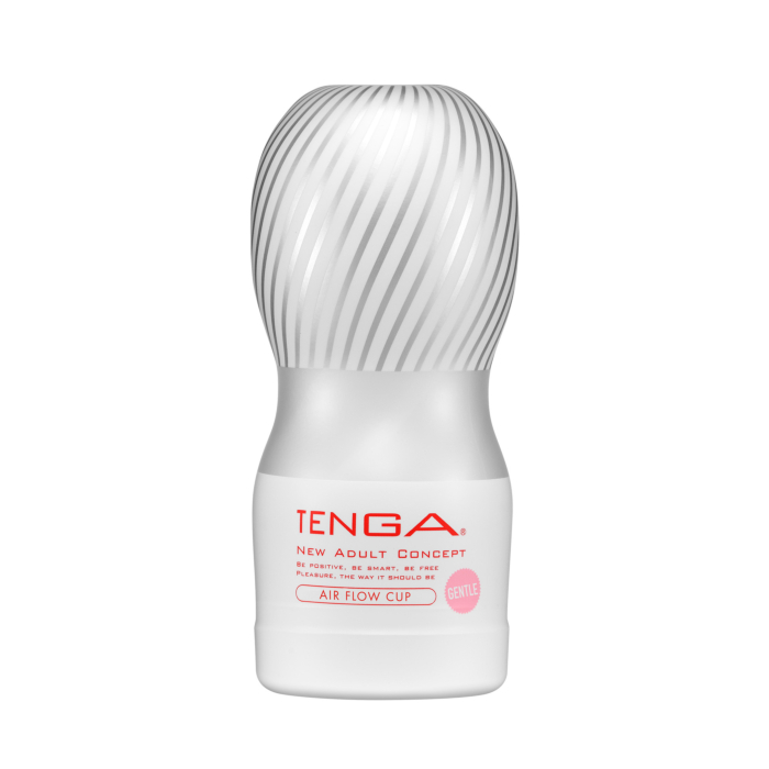 Мастурбатор Tenga Vacuum Cup Pleasure Device Air Flow Delicate Gentle Cup White