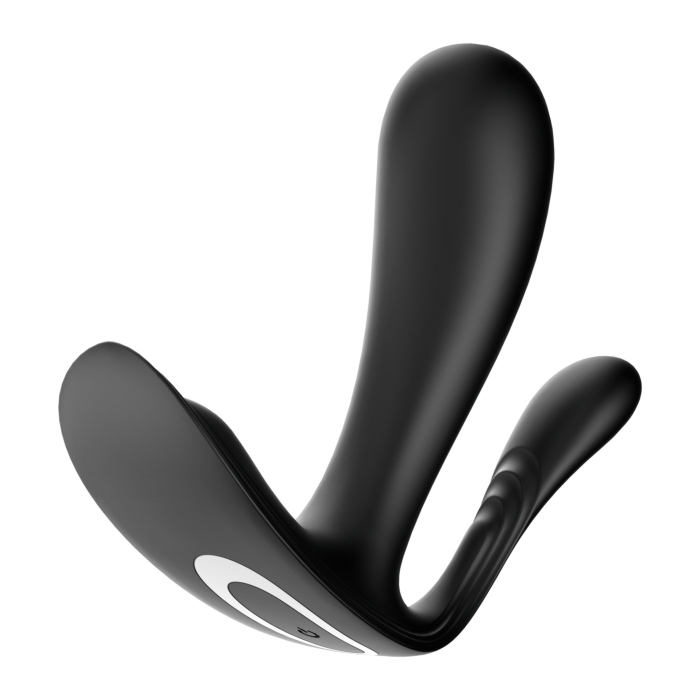 Двойной смарт-вибратор в трусики Satisfyer Top Secret+ Black