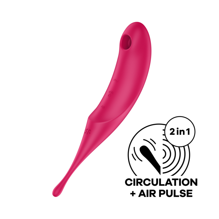 Стимулятор Satisfyer Twirling Pro red