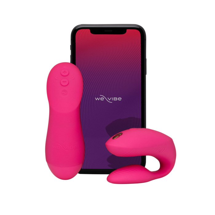 Парний смартвібратор We-Vibe Chorus Pro Electric Pink