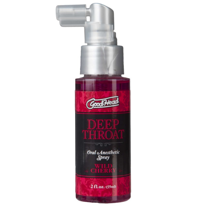 Спрей для мінету Doc Johnson GoodHead DeepThroat Spray Wild Cherry 59 мл