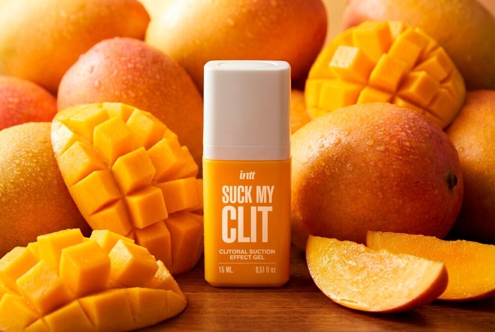 Intt Suck My Clit Tropical Mango — гель с эффектом посасывания