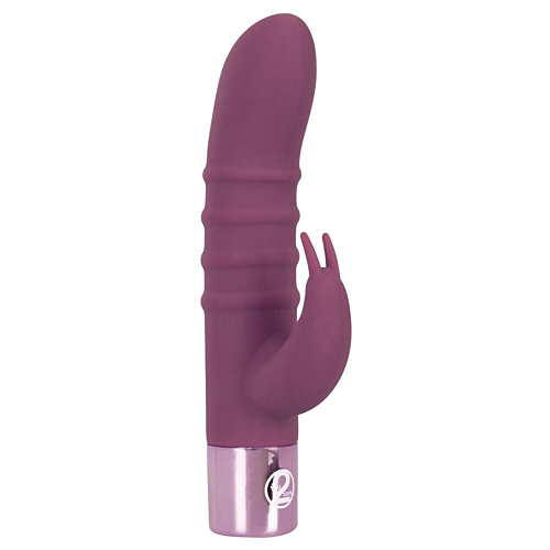 Мини-вибратор Elegant Series Rabbit Vibe Purple