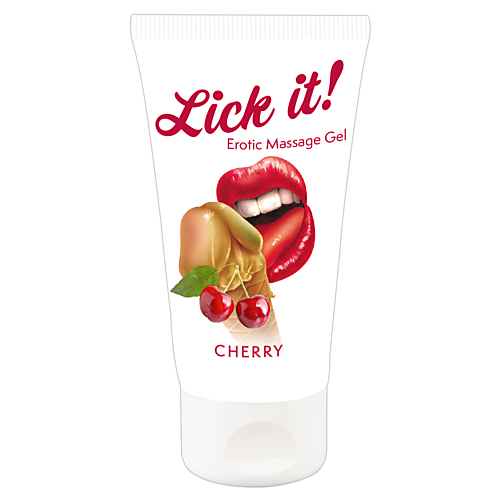 Масажний гель-лубрикант Just Play Lick It! Cherry 50 мл