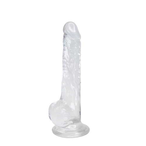 Прозорий фалоімітатор Alive Lusty Jelly Dildo 18см
