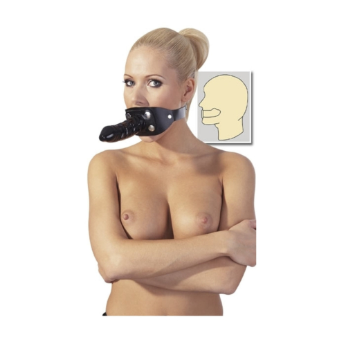 шкіряний кляп-пеніс