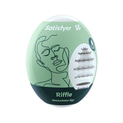 Самозмащувальний мастурбатор-яйце Satisfyer Egg Riffl