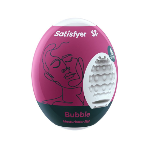 Самозмащувальний мастурбатор-яйце Satisfyer Egg Bubble