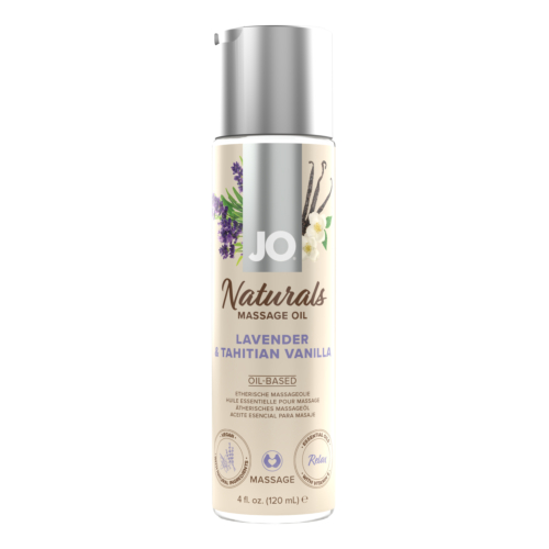 Масажне масло System JO Naturals Lavender & Vanilla 120 мл