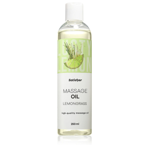 Масажна олія Satisfyer Massage Oil Lemongrass 250 мл