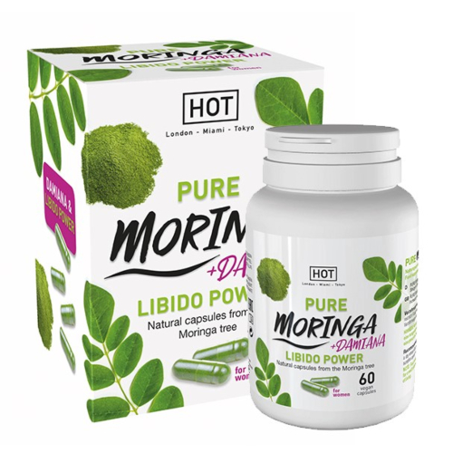 Капсули HOT BIO Moringa Libido Caps для жінок 60 шт