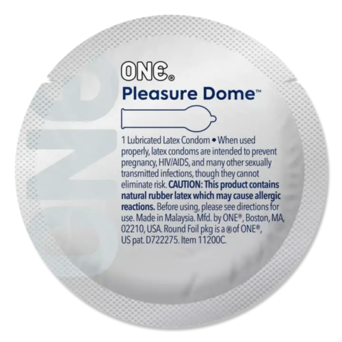 Презерватив ONE Pleasure Dome
