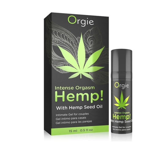 Підсилювач оргазму Intense Orgasm Hemp з олією канабіс
