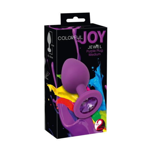 Анальний корок Colorful Joy