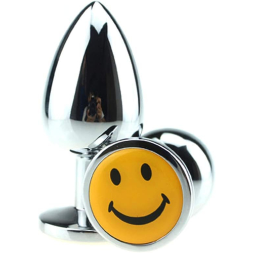 Анальная пробка Baby XXX Smile Crystal S