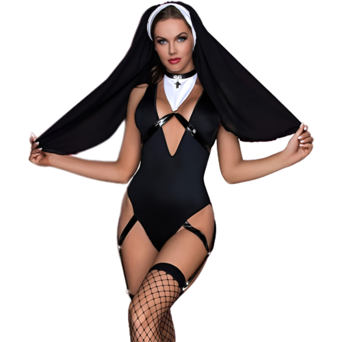 Эротический костюм монашки JSY «Порочная Бернадетт»