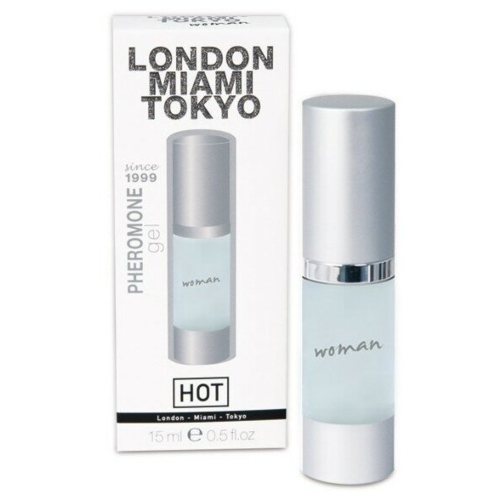 Гель із феромонами для жінок HOT Pheromone London-Tokio-Miami