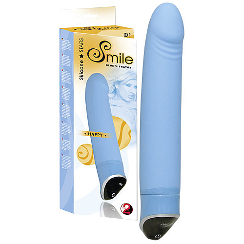 Вібратор Smile Happy Blue