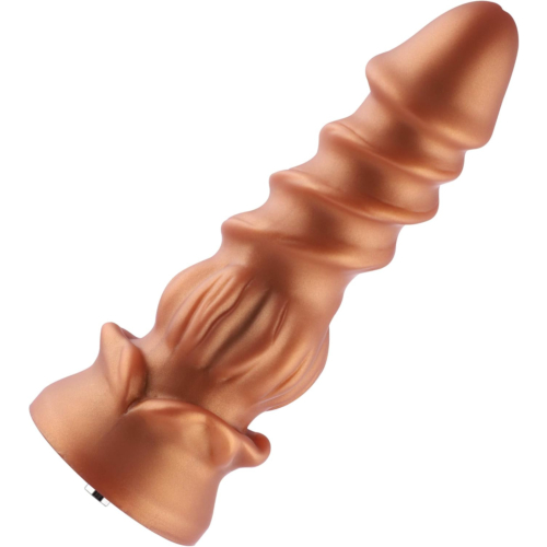 Дилдо Hismith Spiral Grain Silicone Dildo Monster Series