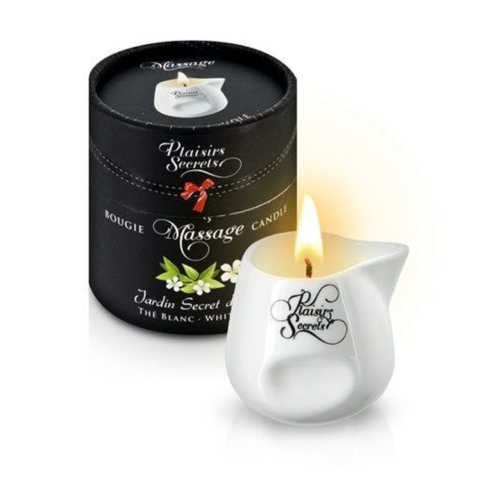 Масажна свічка Plaisir Secret white tea