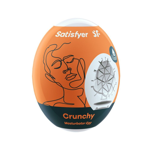 Самозмащувальний мастурбатор-яйце Satisfyer Egg Crunchy