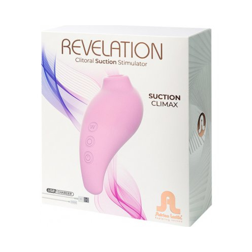 Вакуумний стимулятор Adrien Lastic Revelation pink