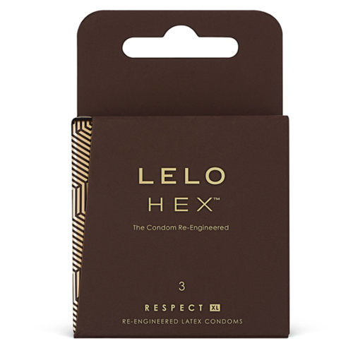 Презервативи Lelo HEX Condoms Respect XL 3 штуки