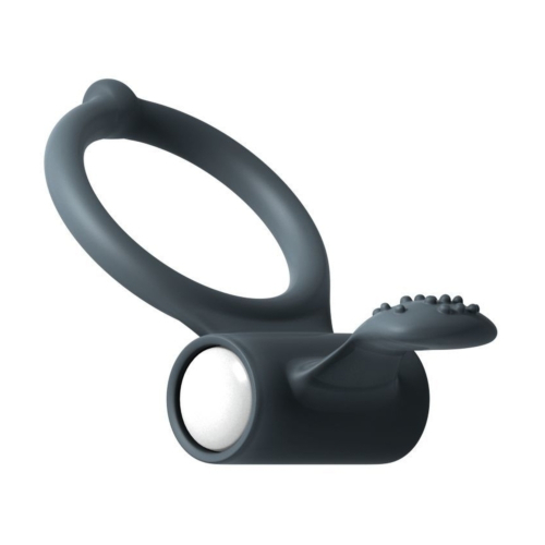 Кільце з вібрацією Marc Dorcel Power Clit Black V2