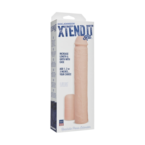 Насадка на член Doc Johnson Xtend It Kit White