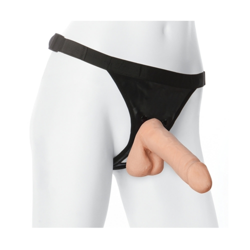 Страпон Doc Johnson Vac-U-Lock - 7 Inch ULTRASKYN Ultra Harness