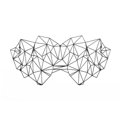 Маска без зав’язок Kristine Bijoux Indiscrets Black