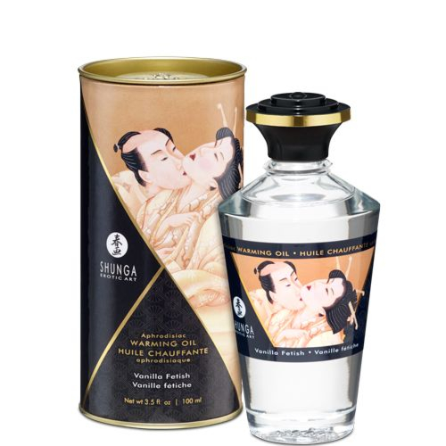 Розігріваюча олія Shunga APHRODISIAC WARMING OIL ваніль
