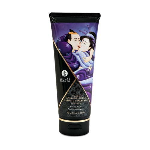 Їстівний масажний крем Shunga Kissable Massage Cream - Exotic Fruits