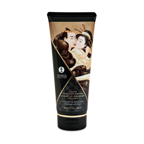 Їстівний масажний крем Shunga Kissable Massage Cream - Intoxicating Chocolate
