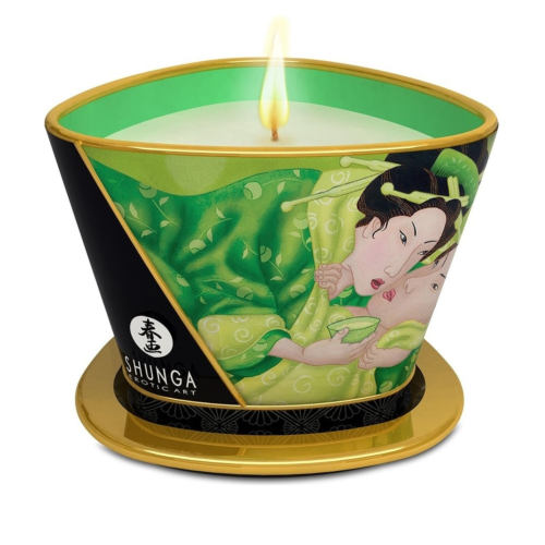Масажна свічка Shunga Exotic Green Tea