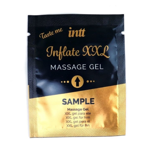 Пробник гелю для стимуляції члена Intt Inflate XXL (2 мл) зі смаком кориці