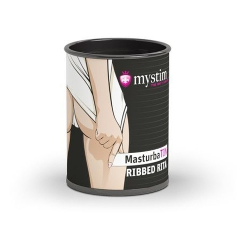 Мастурбатор-яйце Mystim MasturbaTIN Ribbed Rita