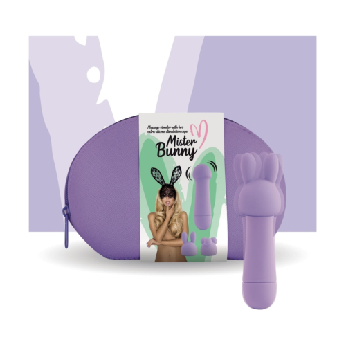 Міні-вібратор FeelzToys Mister Bunny Purple