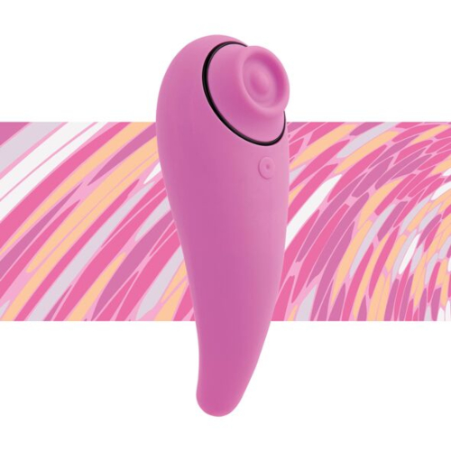 Пульсатор для клітора FeelzToys - FemmeGasm Tapping & Tickling Vibrator Pink