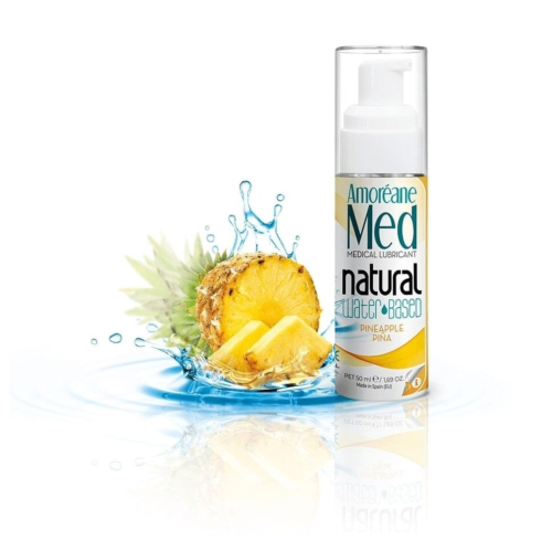 Лубрикант на водній основі з екстрактом фітопланктону Amoreane Pineapple