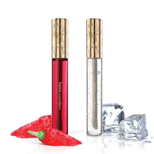 Зігріваючий та охолодний блиск для сосків Bijoux Indiscrets Kissable Nip Gloss DUET