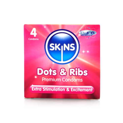 Презервативи SKINS Dots &Ribs 4 шт
