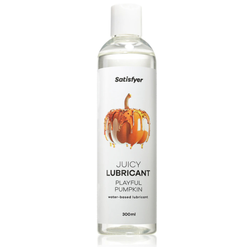Лубрикант на водній основі Satisfyer Juicy Lubricant Playful Pumpkin water based 300 мл