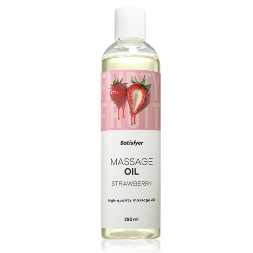 Масажна олія Satisfyer Massage Oil Strawberry 250 мл