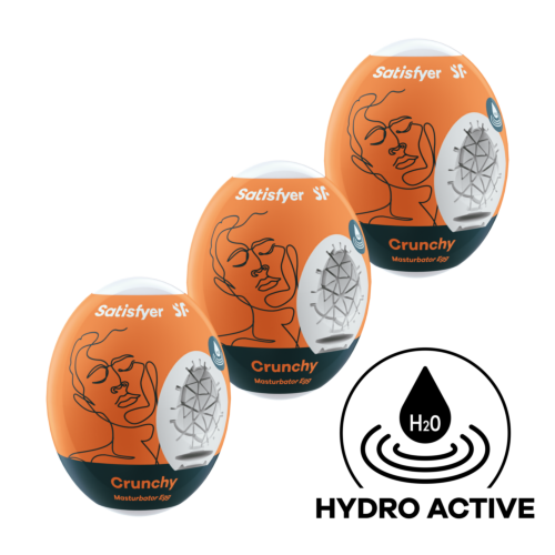 Набор мастурбаторов Satisfyer Egg 3er Set Chrunchy