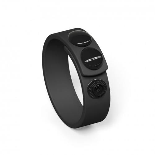 Регульоване ерекційне кільце на кнопках Love To Love Hero Ring Black Onyx