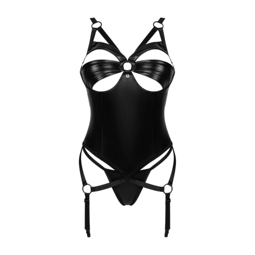 Чорний корсет і стрінги Obsessive Armares