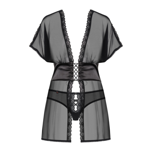 Спокусливий бебідолл і трусики Obsessive 868-BAB-1 L/XL