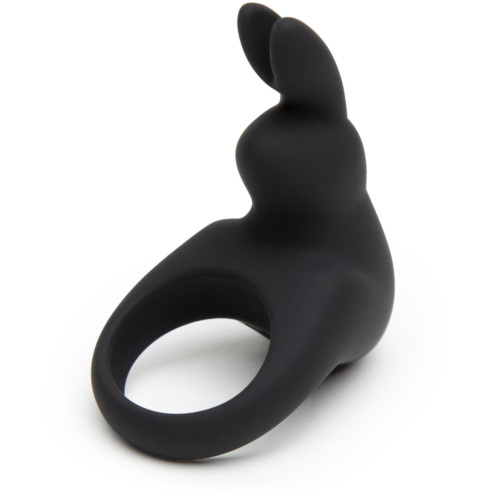 Ерекційне віброкільце Happy Rabbit Rechargeable Cock Ring Black