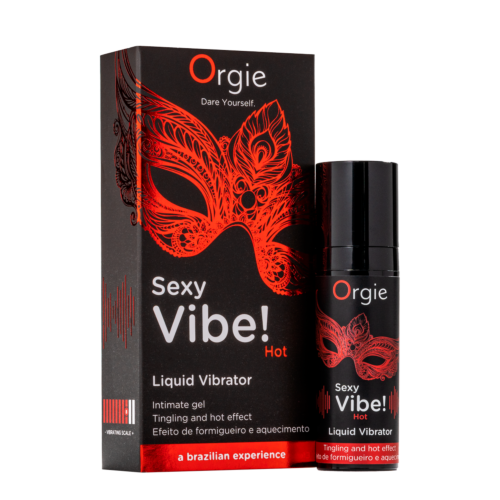Жидкий вибратор Orgie Sexy Vibe! Hot 15 мл